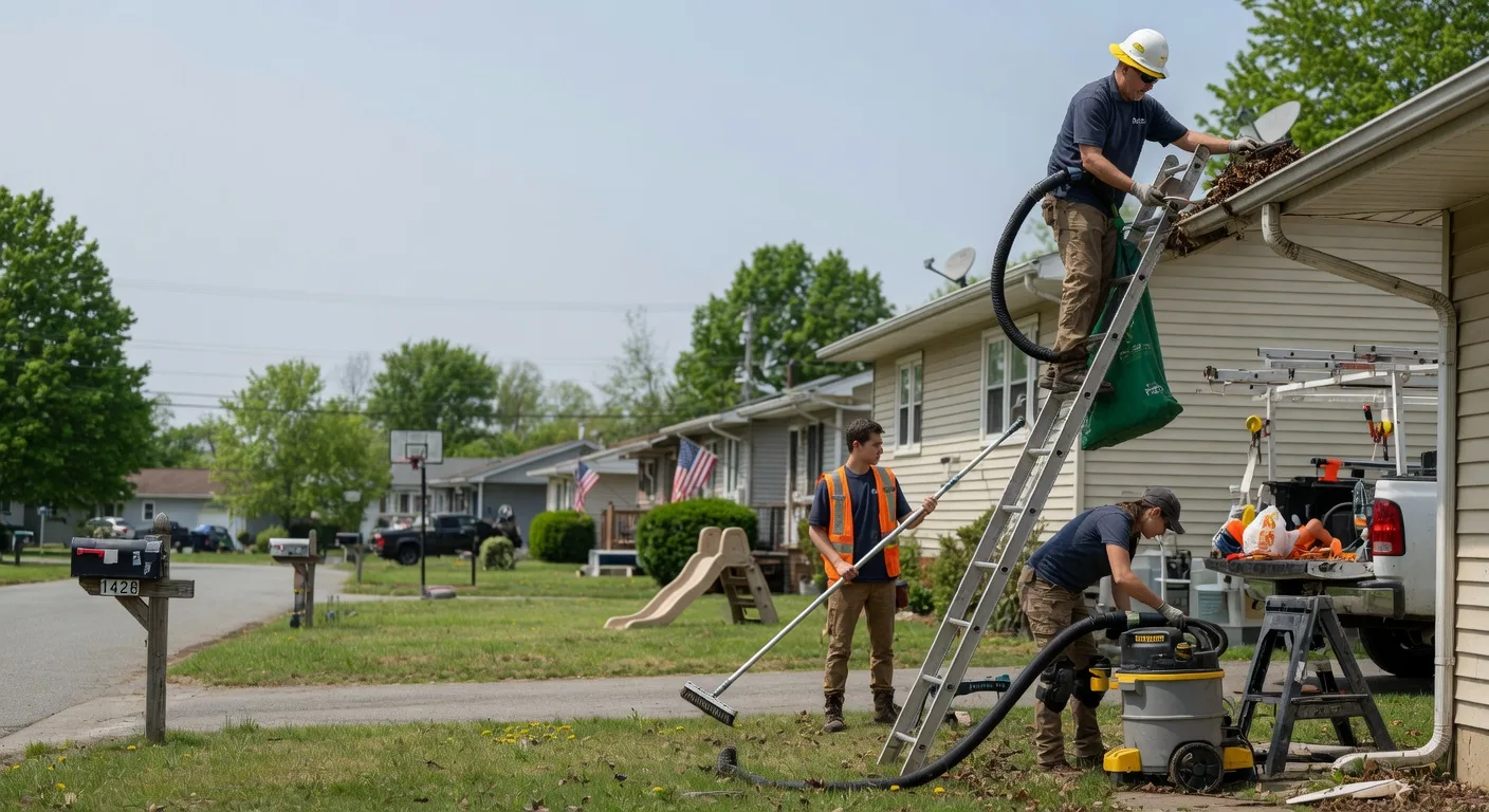 Gutter Installation in Hustisford, WI near me